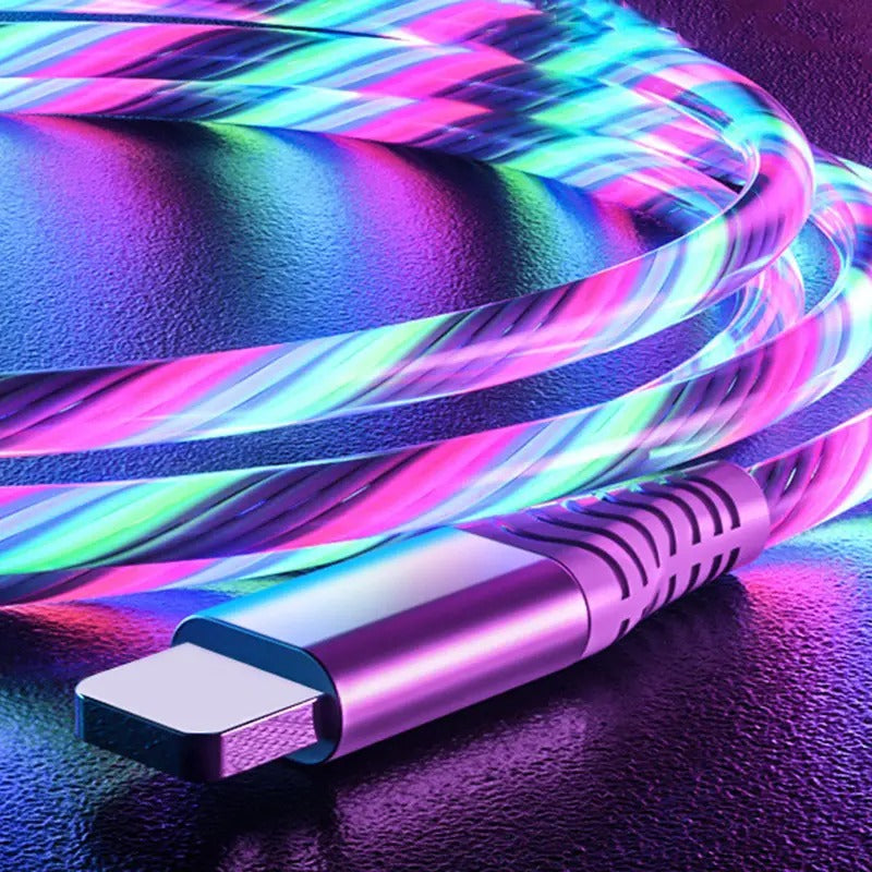 LED USB Type-C Charging and Data Cable