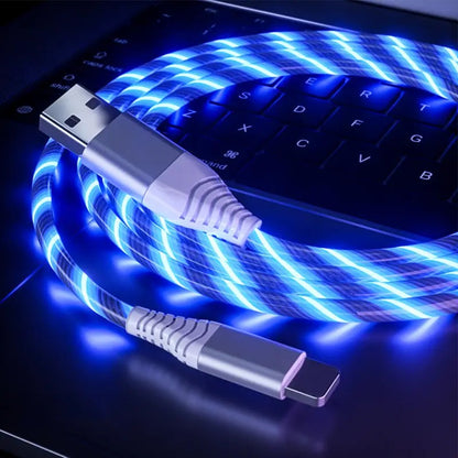 LED USB Type-C Charging and Data Cable