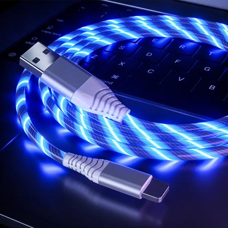 LED USB Type-C Charging and Data Cable