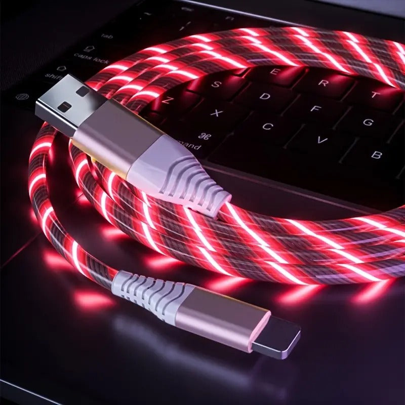 LED USB Type-C Charging and Data Cable