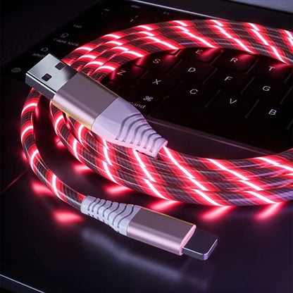 LED USB Type-C Charging and Data Cable