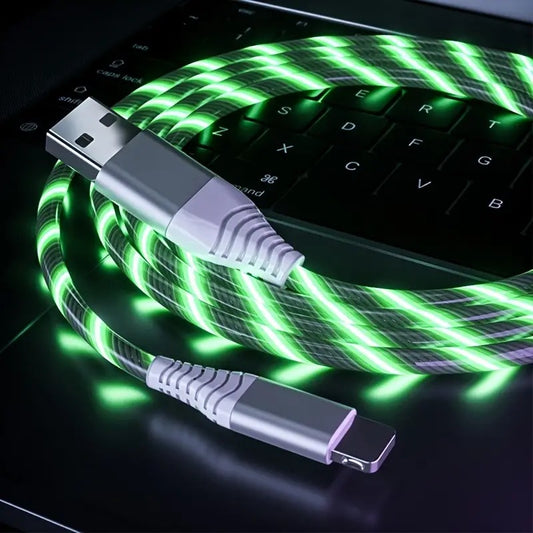 LED USB Type-C Charging and Data Cable